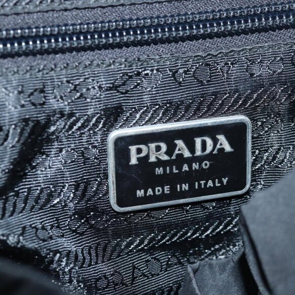 PRADA Backpack Nylon Black Auth ki4596 - Picture 13 of 16